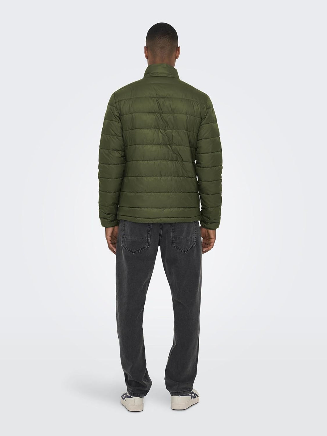 ONLY & SONS Herren Jacke ONSCARVEN Regular Fit XS S M L XL XXL Schwarz Grün S Olive, S Olive