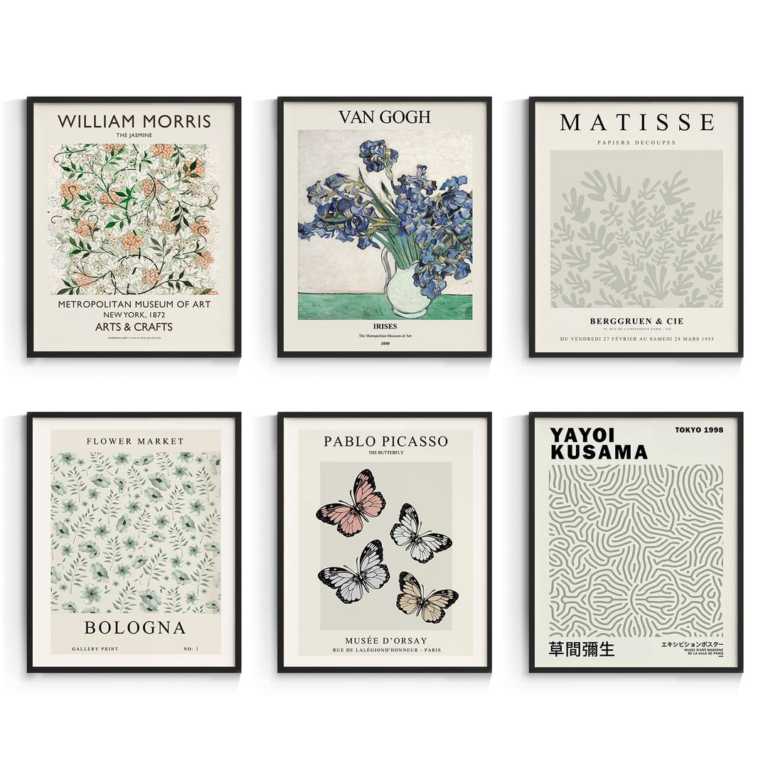 Habseligkeit Matisse Poster für Zimmer Ästhetik, Blumenmarkt Poster, Van Gogh Raumdekor Ästhetische
