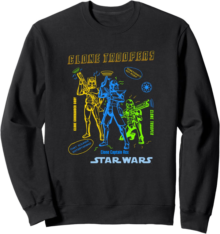 Star Wars: Clone Wars Clone Troopers Doodles Sweatshirt