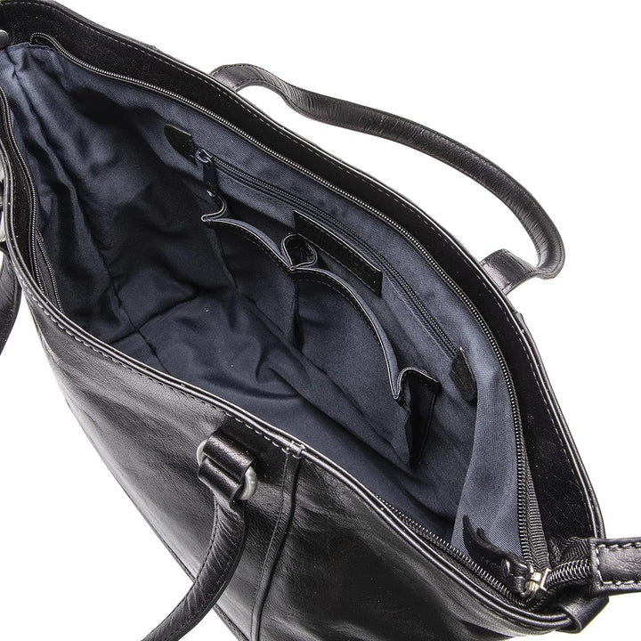 Gerry Weber - Damen Shopper Lugano Schwarz (Black 900), Schwarz (Black 900)