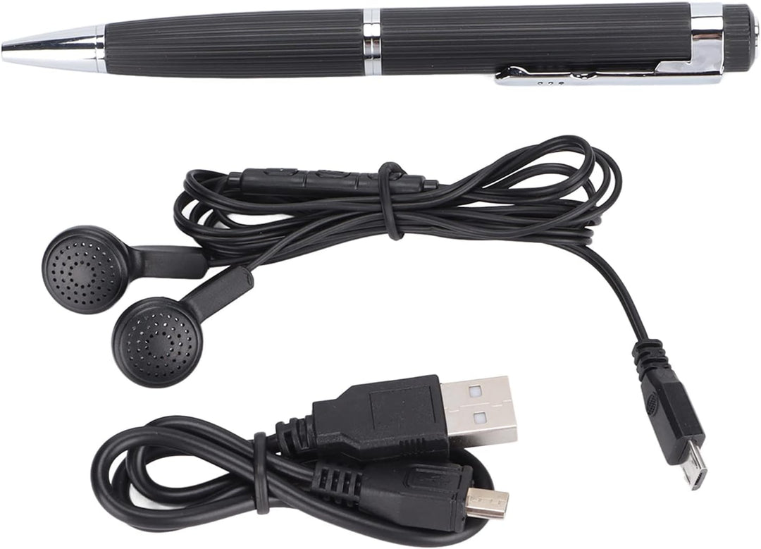 Digitaler Voice-Recorder, Voice-Recorder-Stift für Meetings mit HD-Sprachaktivierung, tragbare mit M