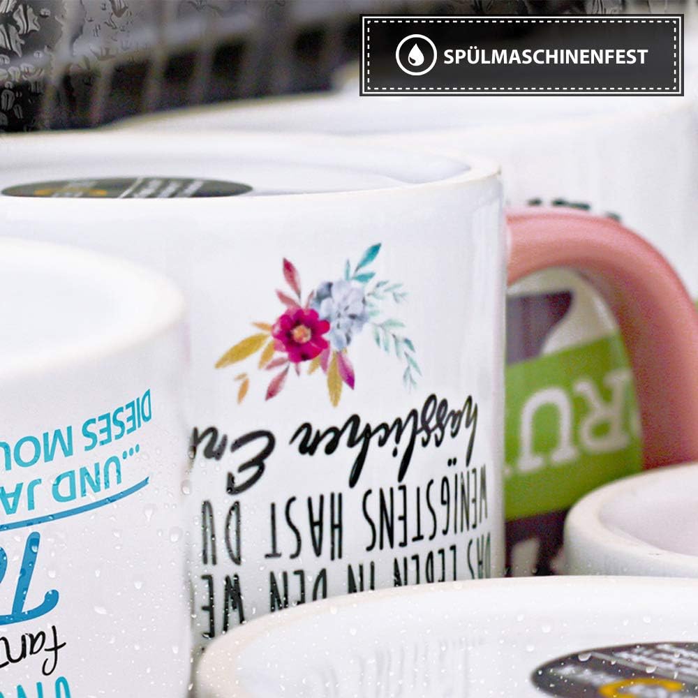 Foto-Tasse zum selbst gestalten mit Foto und Text/mit individuellen Druck in Profiqualität/Personali