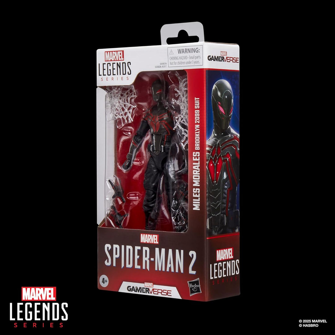Marvel Legends Series Gamerverse Miles Morales Brooklyn 2099-Anzug Spider-Man Action-Figur, Miles Mo