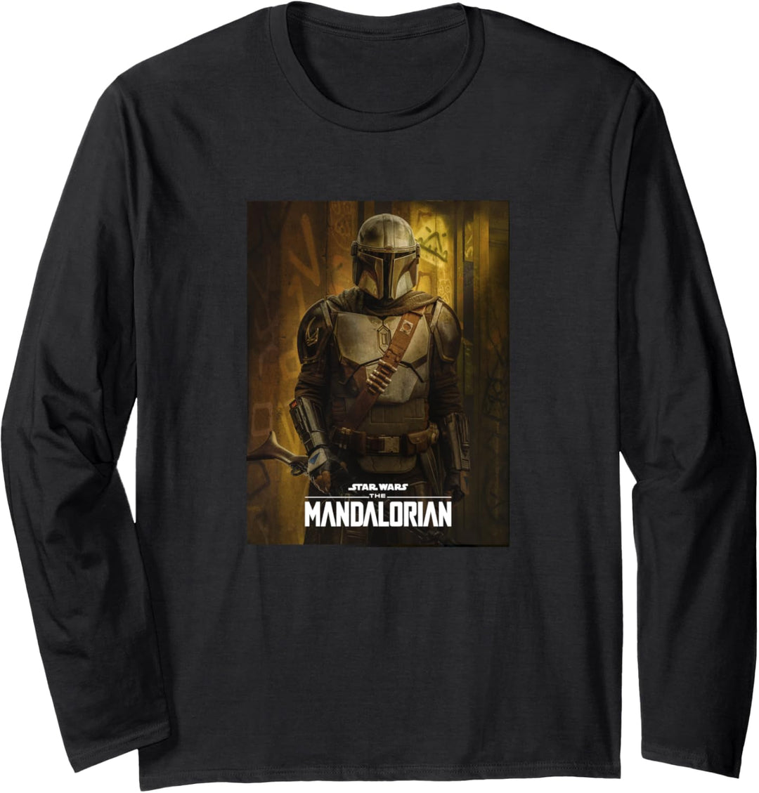 Star Wars: The Mandalorian Season 2 Mandalorian Poster Langarmshirt