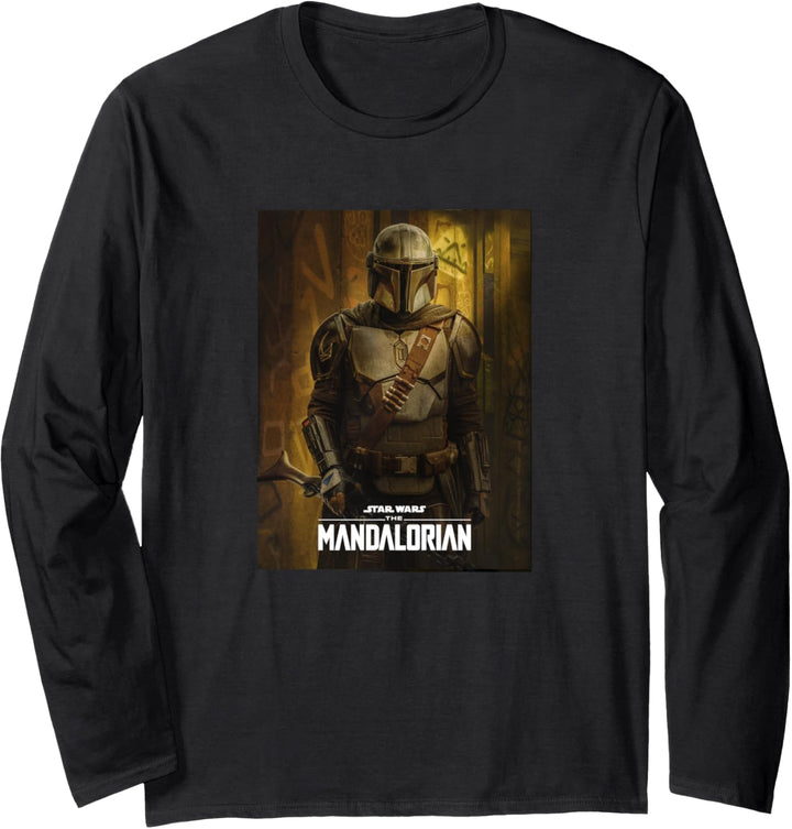 Star Wars: The Mandalorian Season 2 Mandalorian Poster Langarmshirt