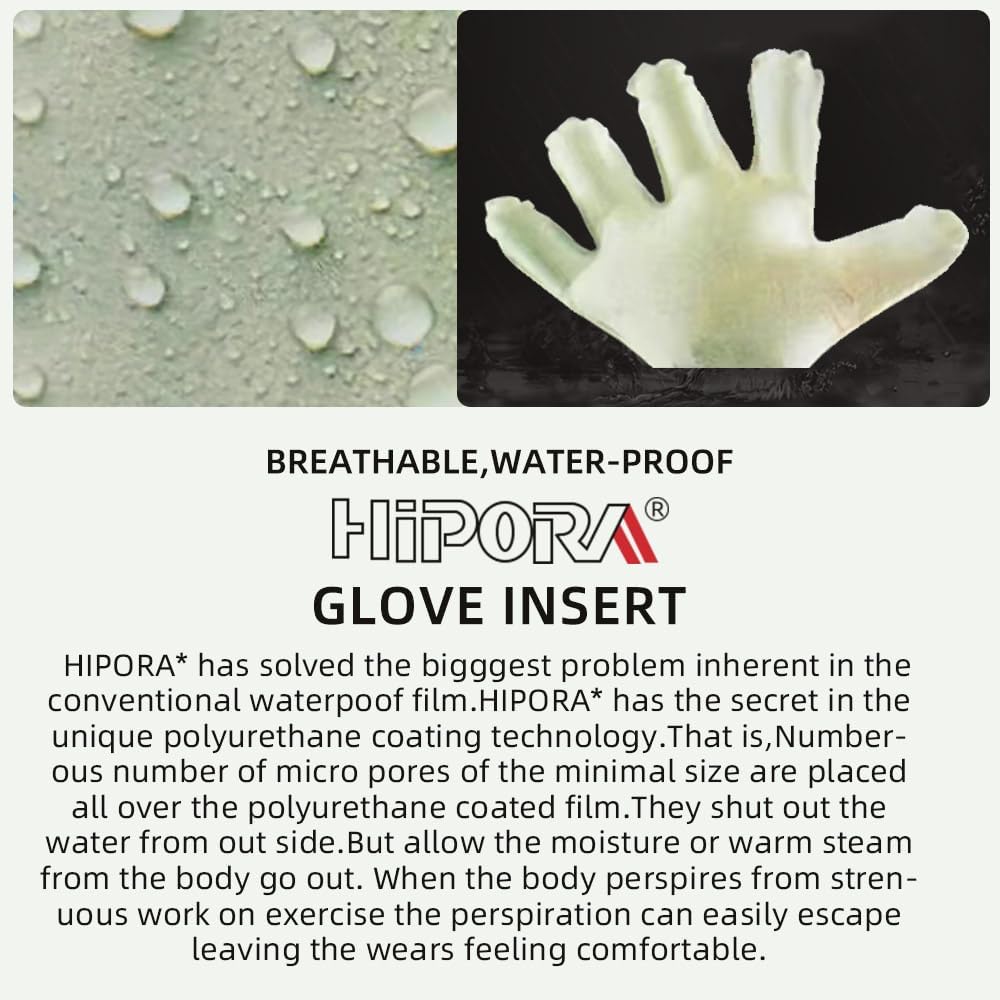 Seibertron HIGH-VIS SDXW Power Grip Rutschfeste Winter Warm Kaltes Wetter Zustand Wasserdichte Windd