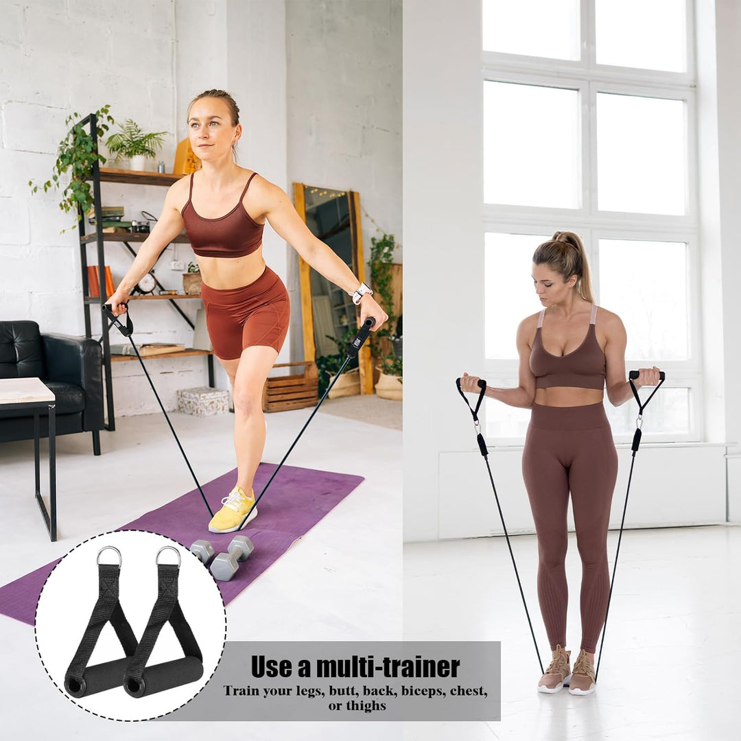 Bauchtrainer für Zuhause, Expander Fitness, Multifunktions Bauch Trainingsgerät, Widerstandsband mit