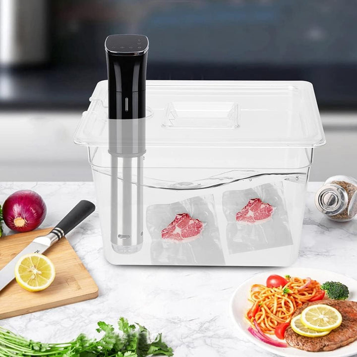 Kadimendium Zusammenklappbarer Sous Vide Behälter , Sous Vide Behälter , Behälter für Sous Vide , ve