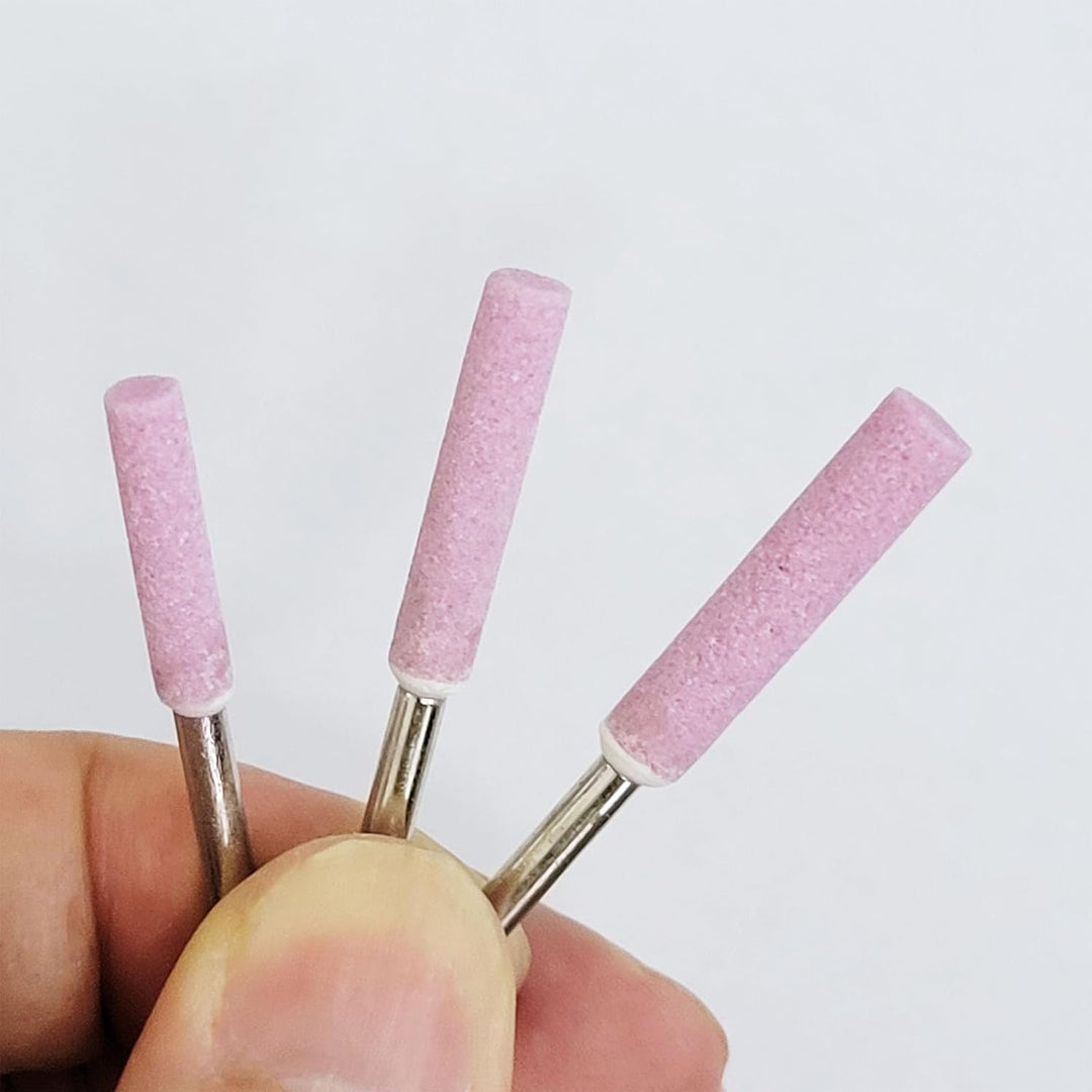 20X Kettensäge Schleifstein Fit für Kettensäge Maniküre Metall Polierwelle(7/32"-5.5MM)