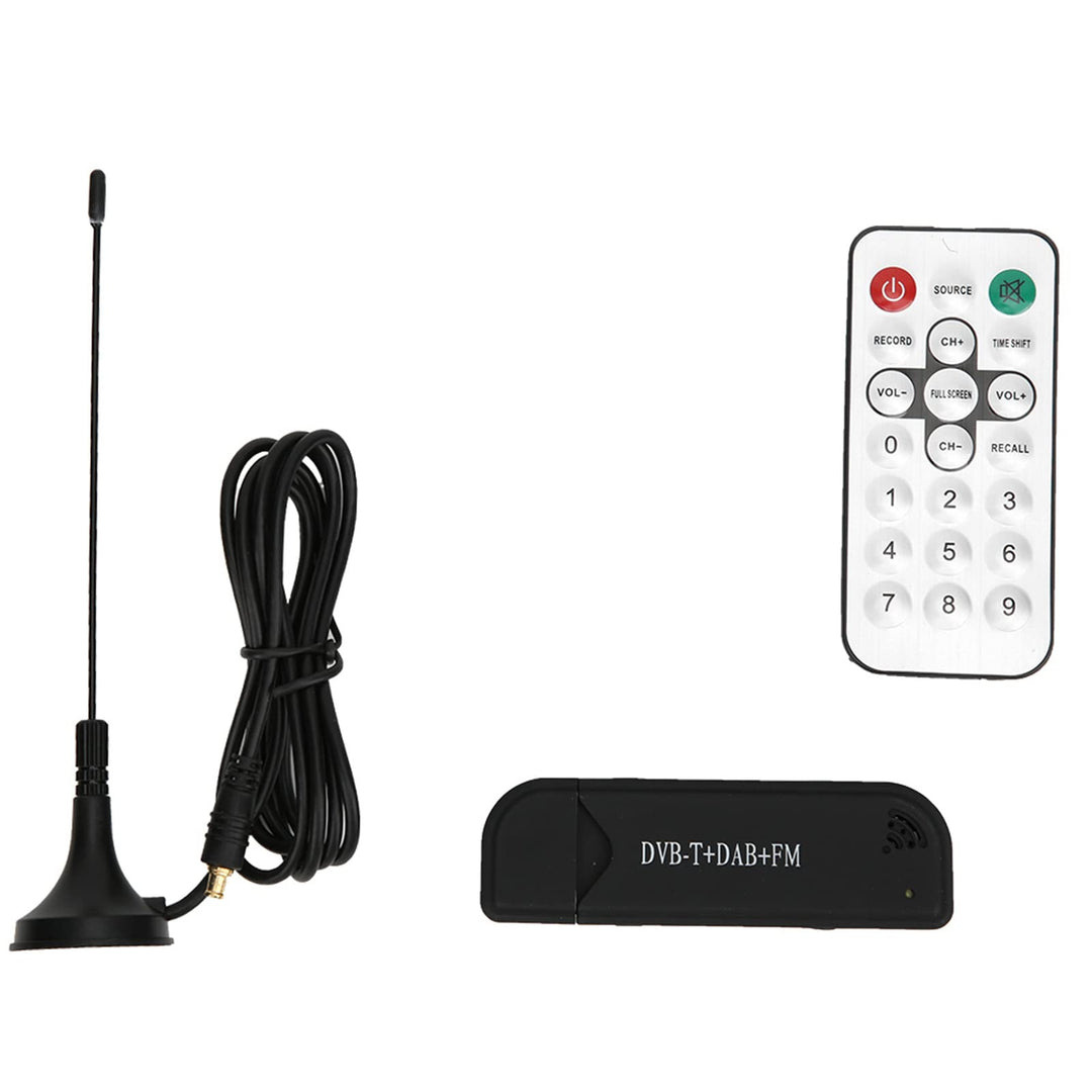 DVB-T2 USB TV-Stick mit RTL2832U Tuner – Digitales Fernsehen, Bild-in-Bild & Zeitverschiebung für PC