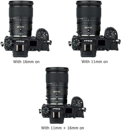 JJC AF Autofokus Zwischenringe mit TTL-Belichtung 11MM 16MM für Nikon Z Mount Z30 Z50 Z7 Z6 Kameras