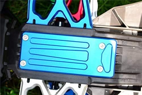 GPM für TRAXXS 1/5 X-MAXX 8S Monster Truck Aluminium Front Skid Plate – 1 Set (Silber), Silber