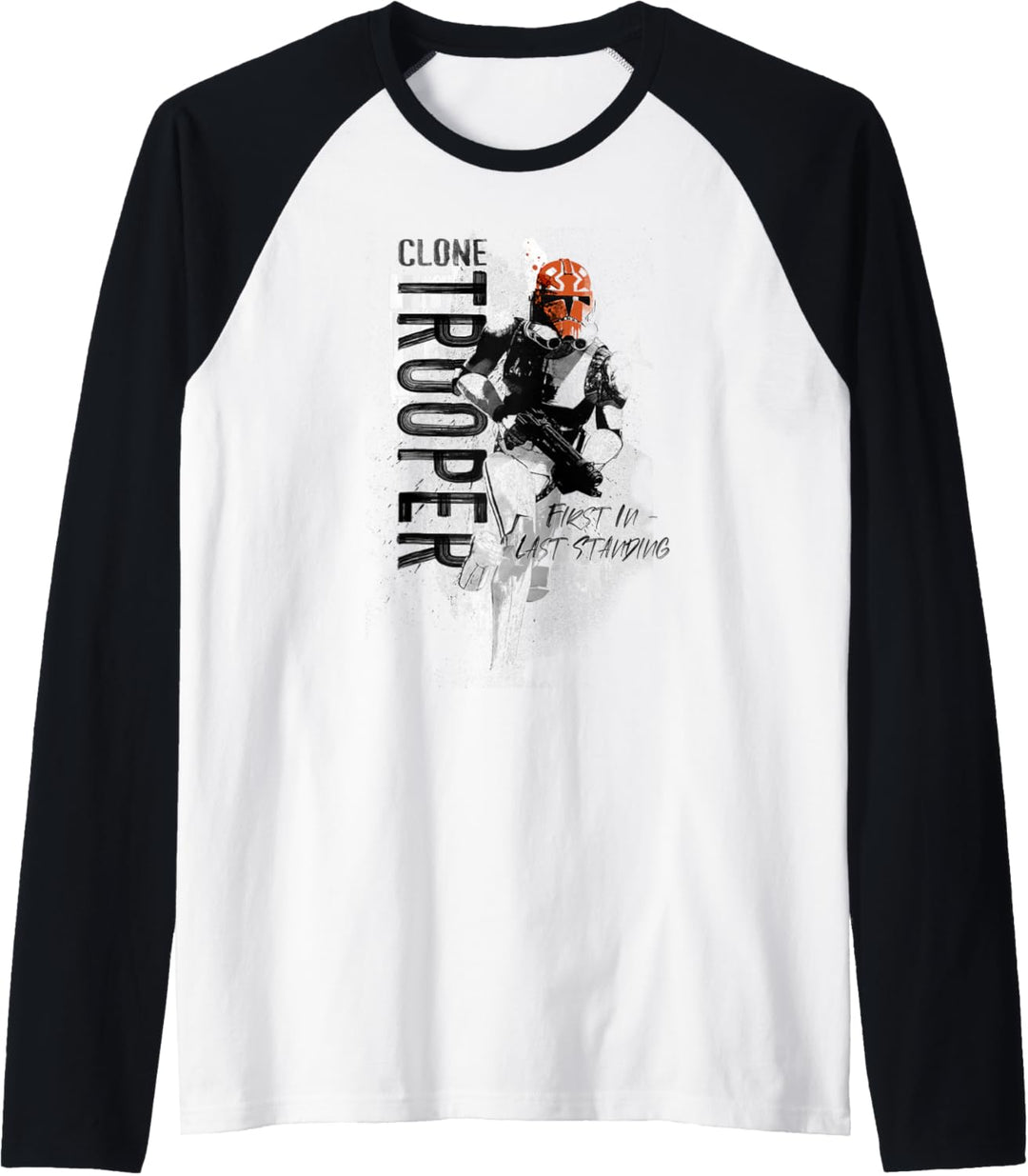 Star Wars: The Clone Wars Clone Trooper First In Raglan