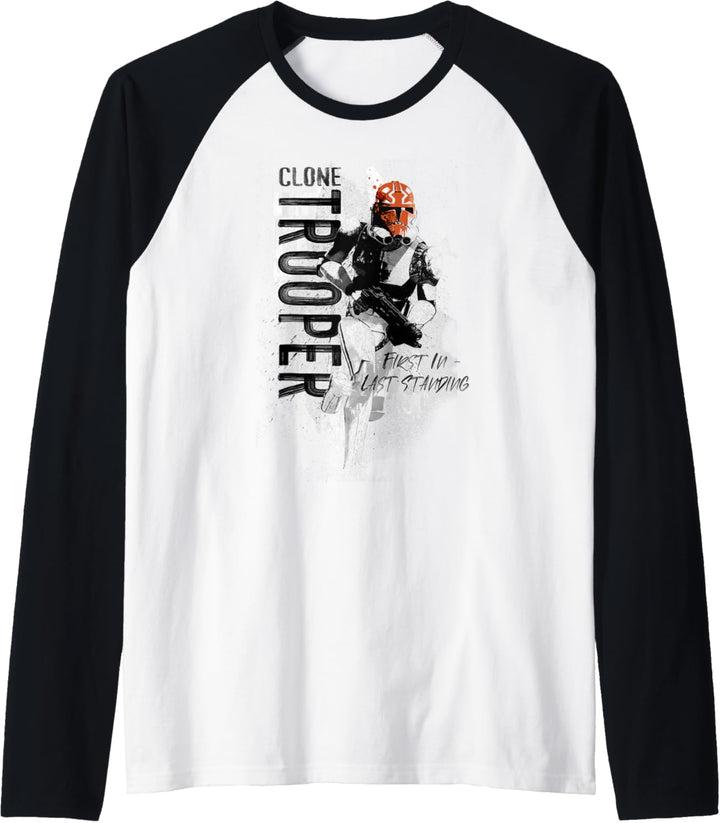 Star Wars: The Clone Wars Clone Trooper First In Raglan