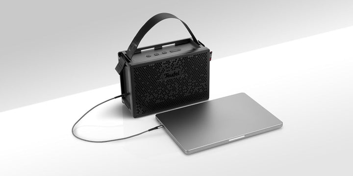 Teufel MYND - Tragbarer Bluetooth Lautsprecher Wasserfest IP67, 2.1 System mit bis zu 42 Std Akkulau