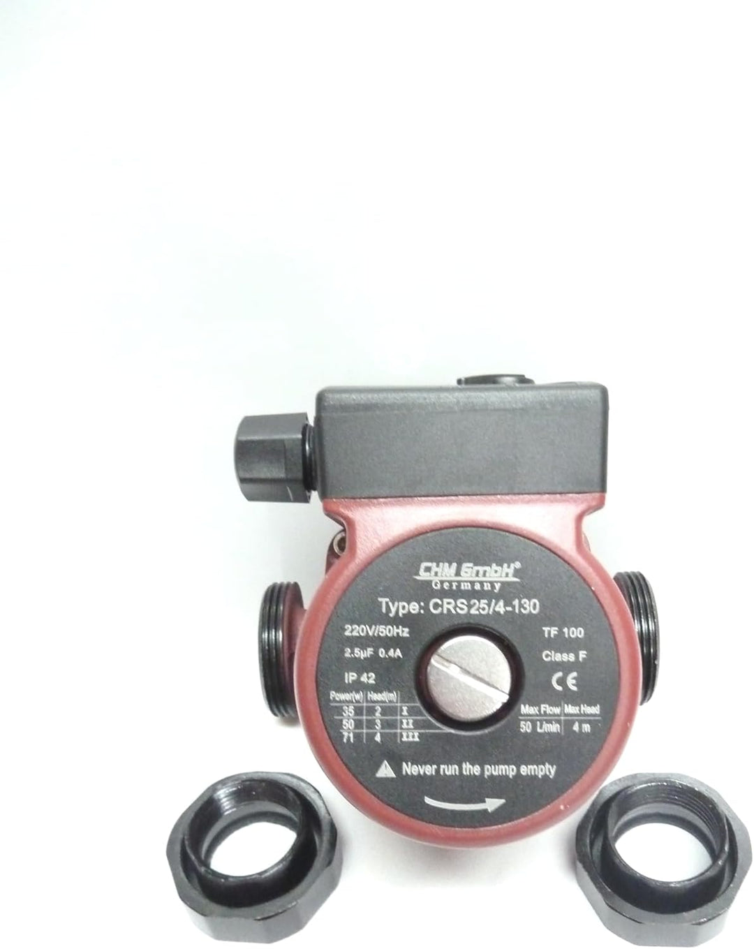 3-Stufige Zirkulationspumpe CRS25/60-130 CHM GmbH®
