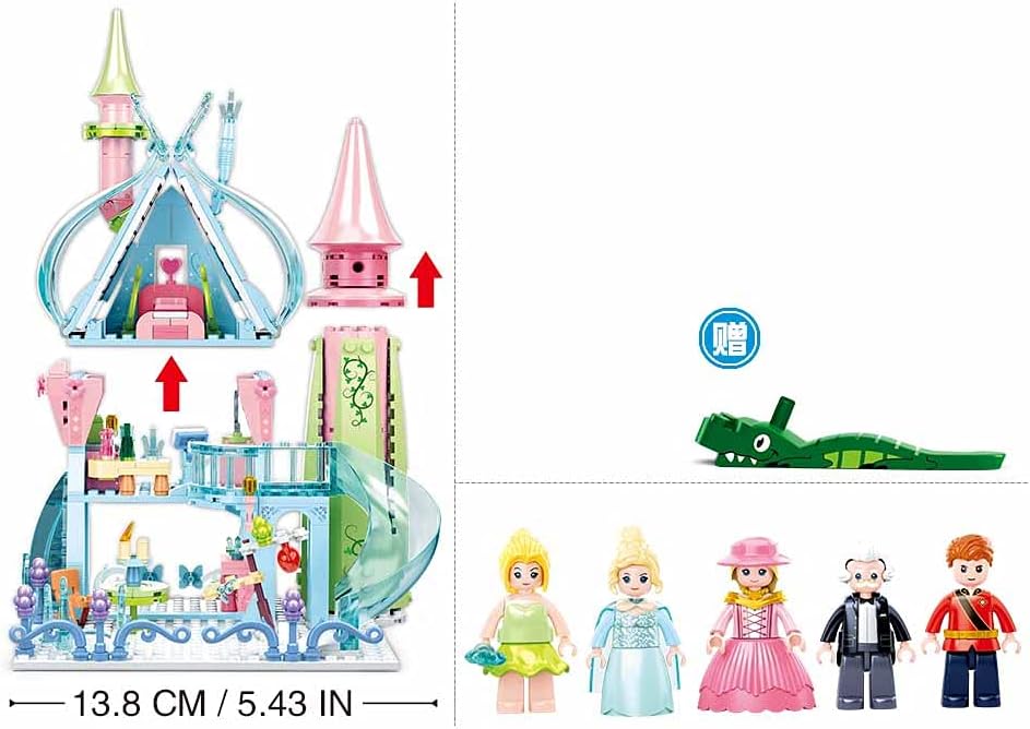 Sluban M38-B0898 of Winter – Fairy Tale Castle, 447 Stück, Mehrfarbig