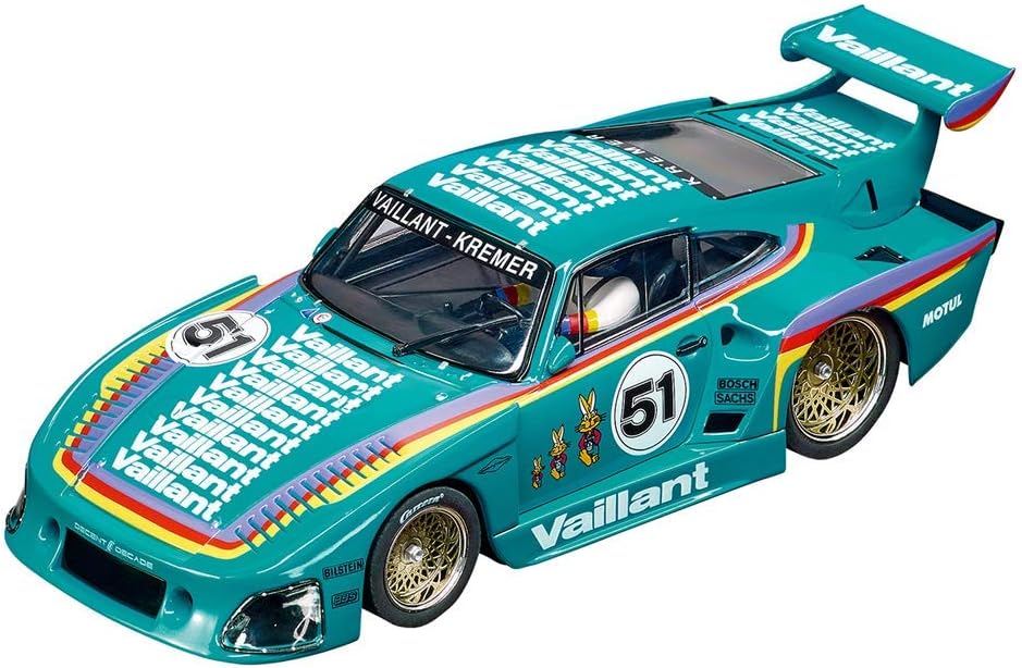 Carrera 20027612 Porsche Kremer 935 K3 Vaillant, No.51, Mehrfarbig