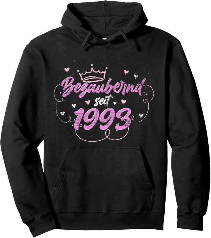 Bezaubernd seit 1993 Geschenk Frauen 29 Geburtstag Pullover Hoodie
