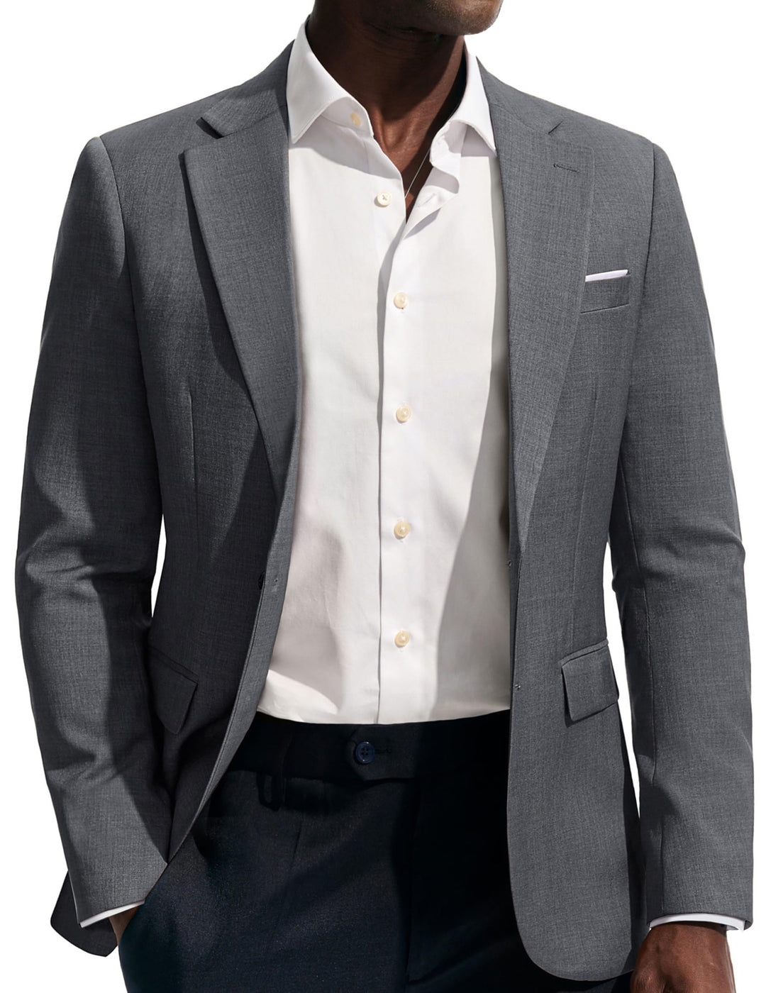 PJ PAUL JONES Herren Sakko Sportlich Freizeit Blazer Jackett 2 Knöpfe Modern Regular Fit Anzugjacke
