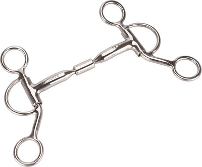 Equinate Westerngebiss Billy Allen Bit mit Shanks Edelstahl 11,5cm, 11,5cm