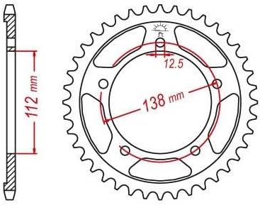Honda Cbf 600 N/S Special Xring Jahr 08- Kit 16 42