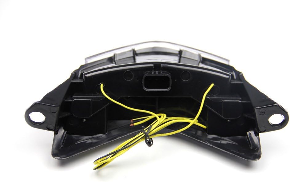 avdb-moto LED-Bremslicht mit integrierten Blinker kompatibel mit Kawasaki ZX6R 2005/2006, ZX10R 2006