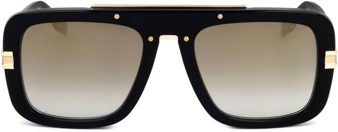 Marc Jacobs Unisex Marc 670/S Sunglasses 55 807/Fq Black, 55 807/Fq Black