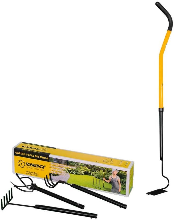 TORNADICA Gartenwerkzeug-Set mit kompaktem Design für die Pflege von Gärten und Blumentöpfen, inklus