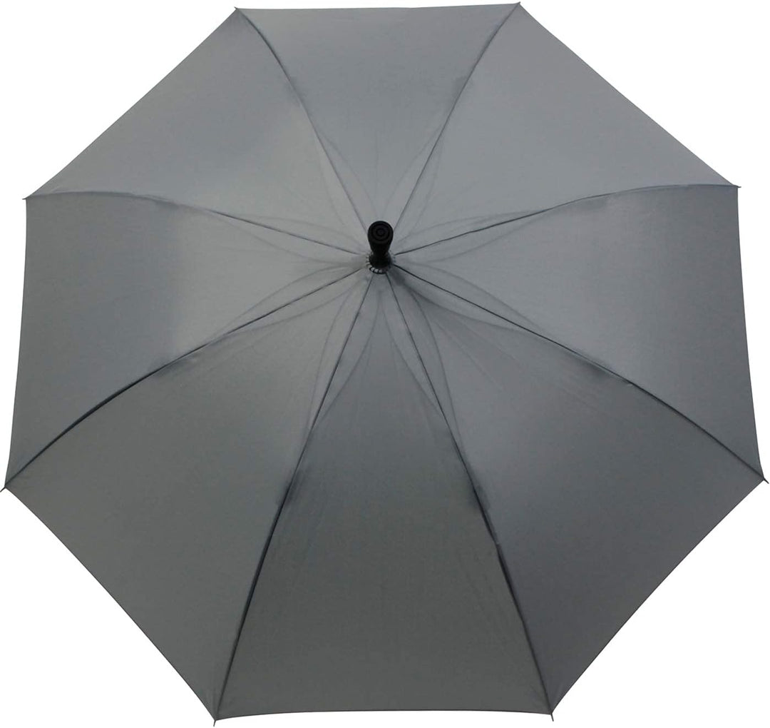 iX-brella Stützschirm höhenverstellbar mit Holzgriff - grau, Grau