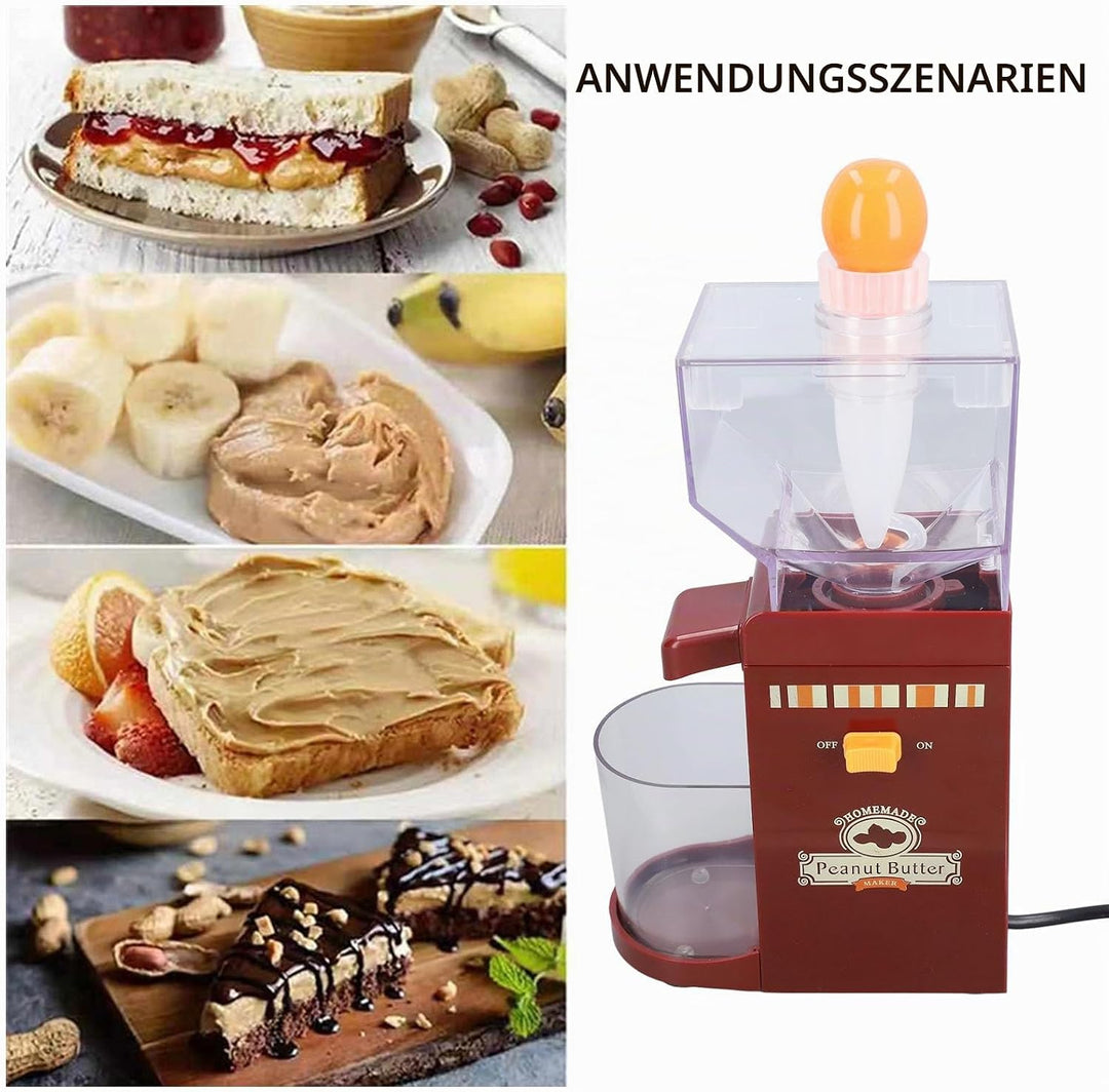 Erdnussbuttermaschine, 70–120 W Heim-Erdnussbuttermaschine, Elektrische Getreidemühle, Rutschfeste S
