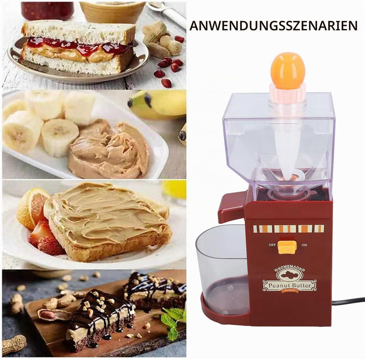 Erdnussbuttermaschine erdnussbutter maschine Elektrische Getreidemühle für zu Hause, Rutschfeste Ses