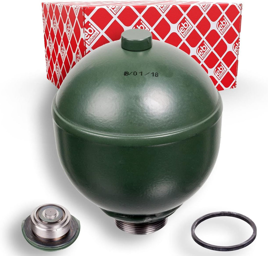 febi bilstein 26668 Federkugel für hydropneumatische Federung und Niveauregulierung , 1 Stück