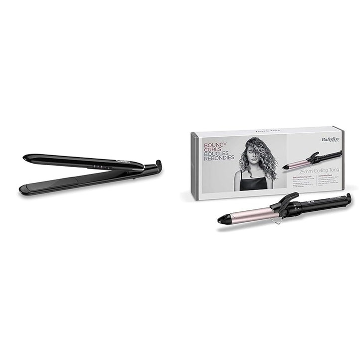 Babyliss Sleek Finish 230 Glätteisen 180°C - 230°C mit Abschaltautomatik ST255E & C325E Lockenstab M