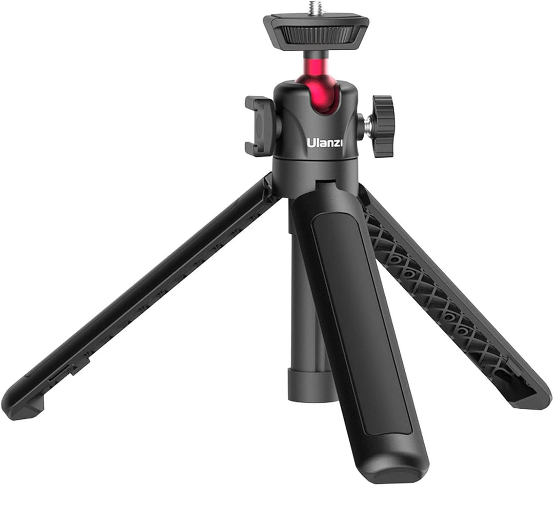 ULANZI MT-16 Stativ & Selfie Stick für Kamera und Smartphone - ausziehbares Tischstativ Halterung mi