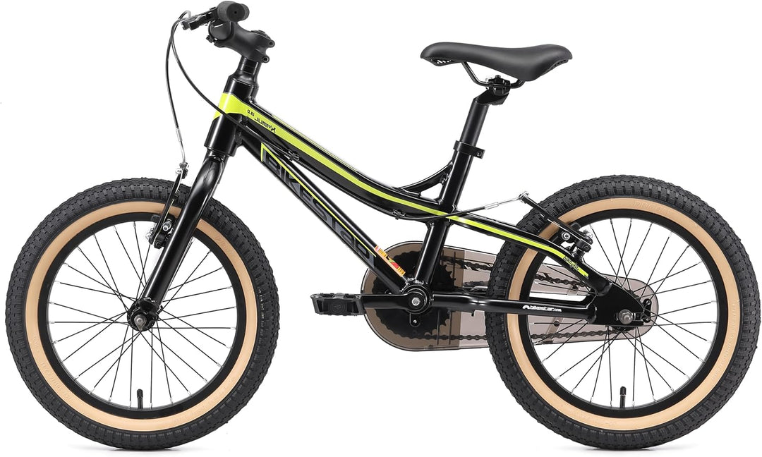 BIKESTAR Kinder Fahrrad Aluminium Mountainbike mit V-Bremse für Mädchen und Jungen ab 4-5 Jahre | 16
