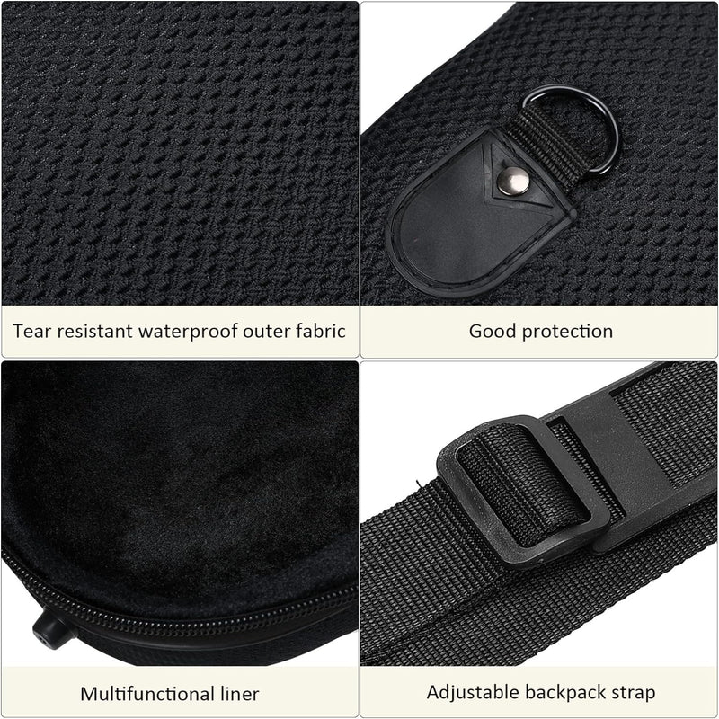 Vaguelly Alt Saxophon Koffer, Oxford Wasserdicht Altsaxophon Leichtkoffer Gigbag Rucksack mit Polste