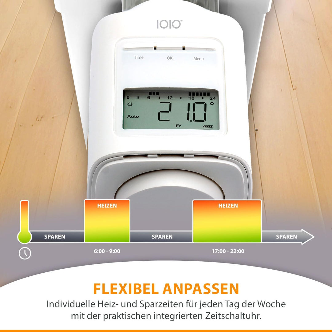 IOIO Elektronisches Heizungsthermostat HT 2000/23 der Neue Thermostat Heizung programmierbar - Heizk
