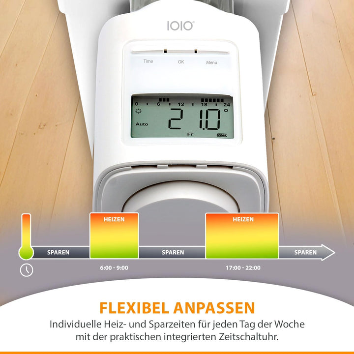 IOIO Elektronisches Heizungsthermostat HT 2000/23 der Neue Thermostat Heizung programmierbar - Heizk