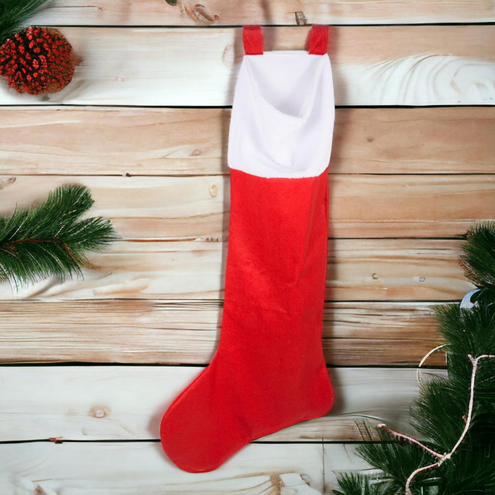 MIJOMA Weihnachtszauber - Festlicher XXL-Weihnachtsstrumpf in Jumbo-Grösse, 1,54 m lang, mit vielsei