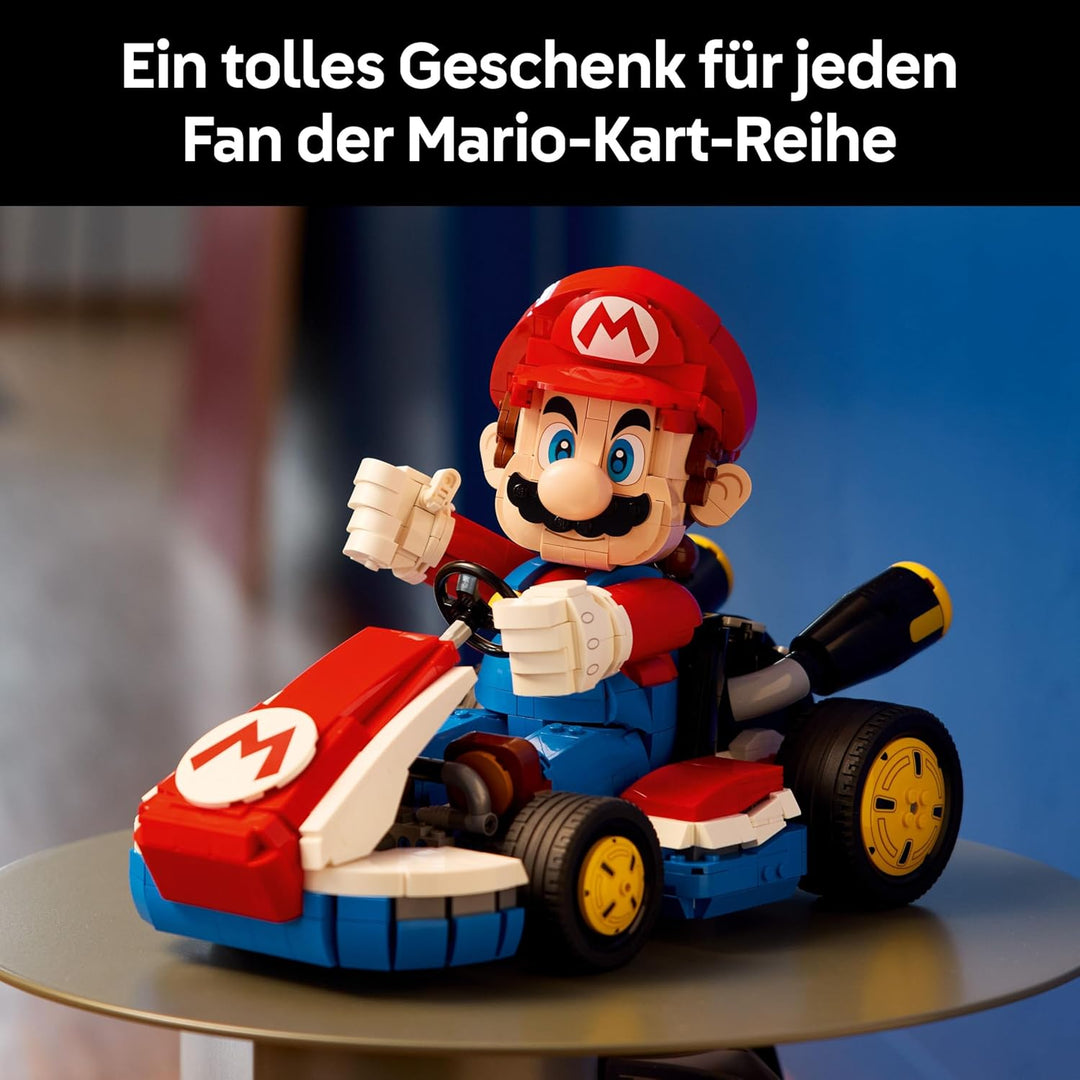 LEGO Super Mario: Mario Kart: Mario & Standard-Kart – Nintendo Figur und baubares Auto für Gaming-Fa