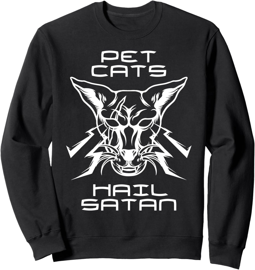 Hail Satan Witchcraft Satanismus Wiccan Pegan Psychic Sweatshirt
