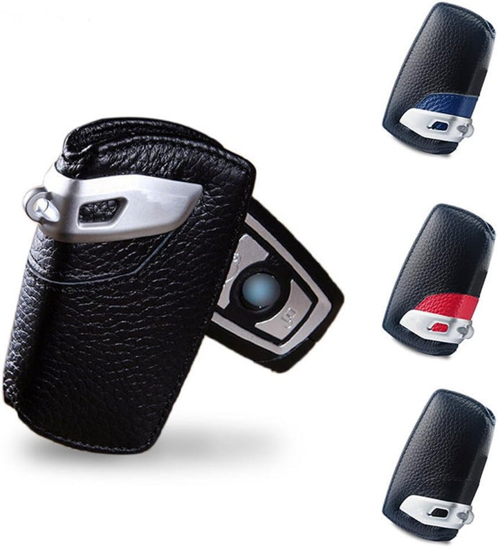 Happyit Auto echtes Leder Smart Key Cover Fall für BMW F10 F20 F30 NEU 1 2 3 4 5 6 7 Serie X3 X4 320