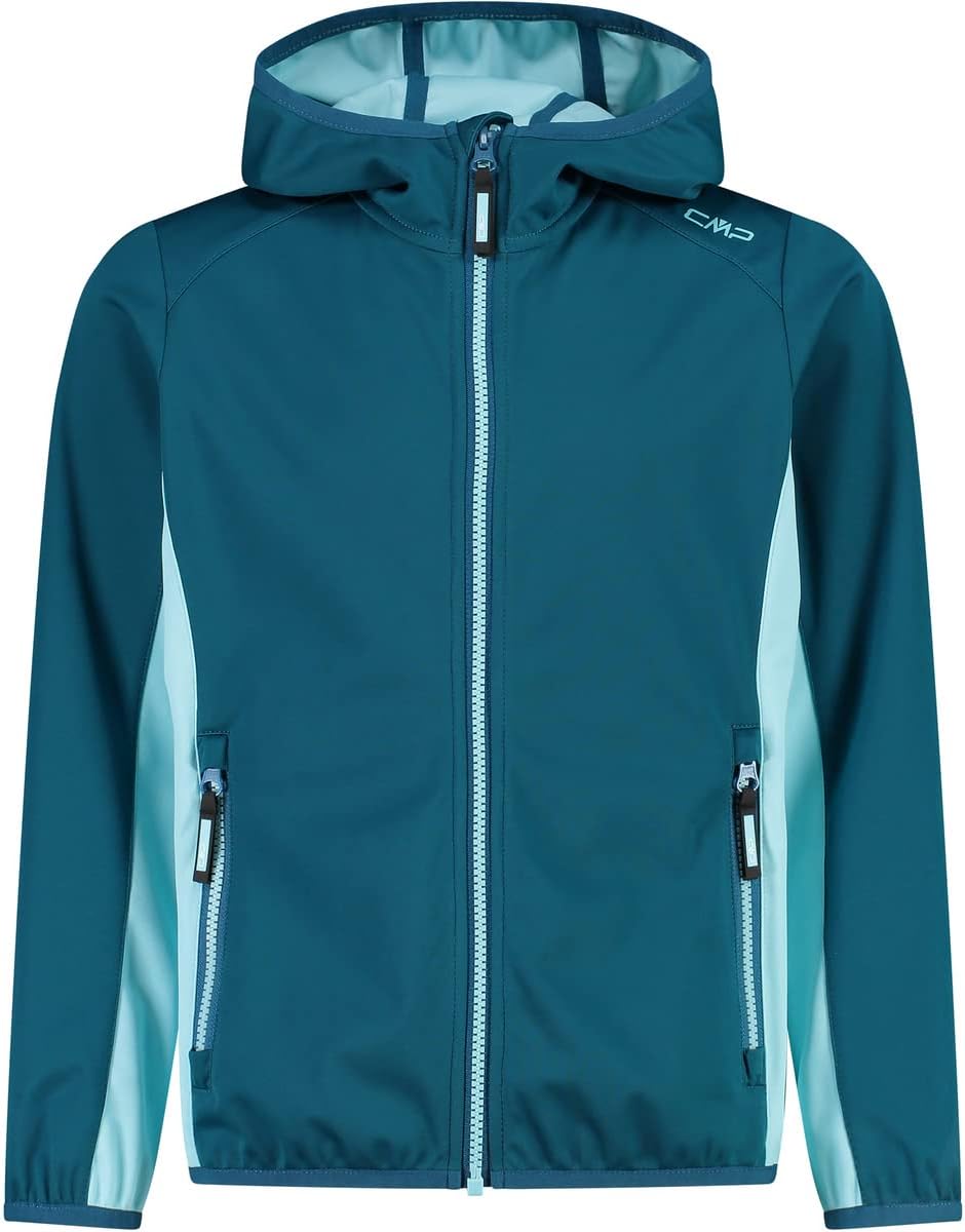 CMP Mädchen Softshell 39a5115 Jacke 92 Tiefes Seewasser, 92 Tiefes Seewasser