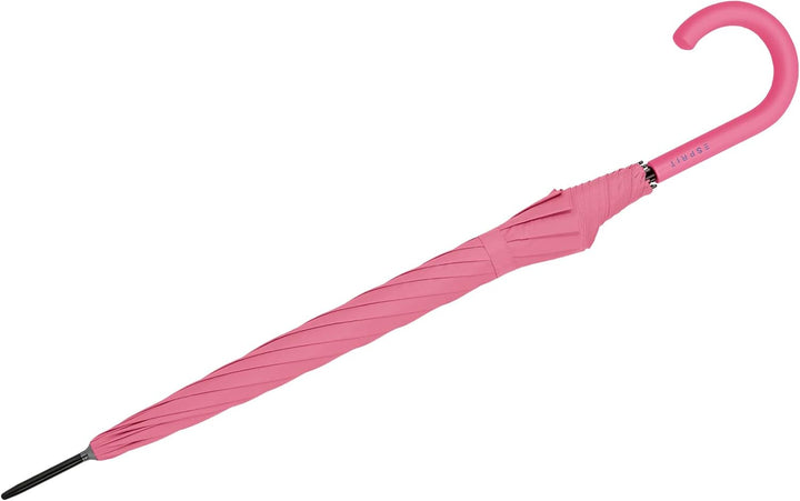 Esprit Stockschirm mit Automatik Colorful Logo - Carmine Rose Colorful Logo Carmine Rose, Colorful L