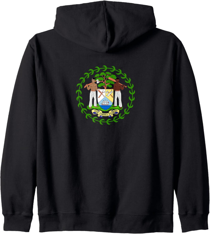 Coat of arms of Belize Kapuzenjacke
