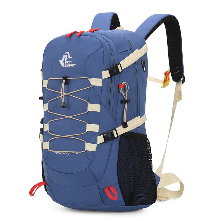 Bseash 40L Leichter wasserdichter Wanderrucksack mit Regenschutz, Outdoor Sport Reise Tagesrucksack