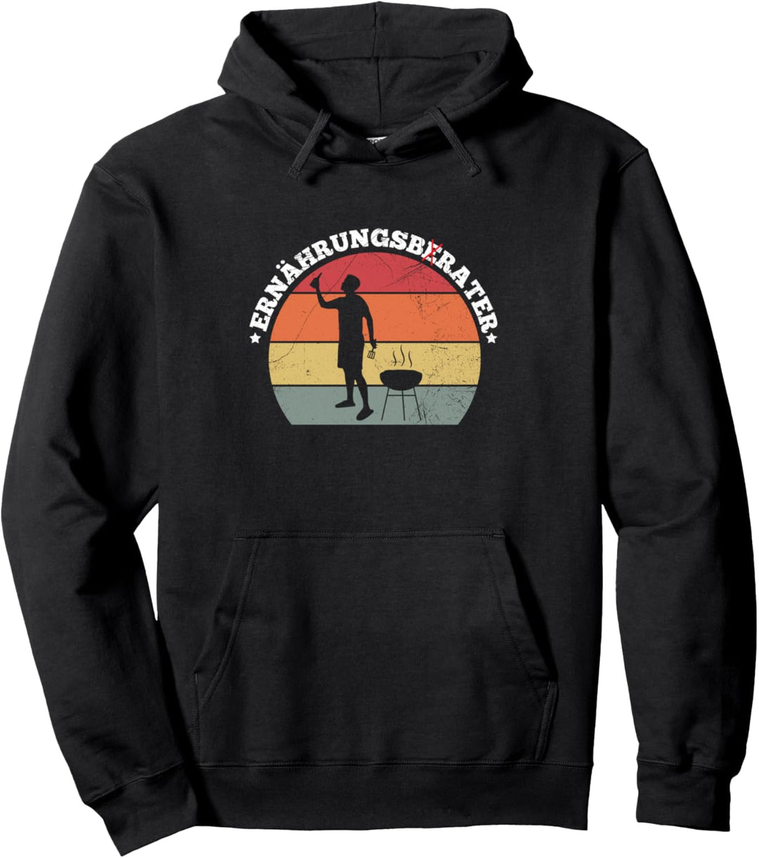 Ernährungsbrater Grillen Grillmeister Barbecue Grill Spruch Pullover Hoodie