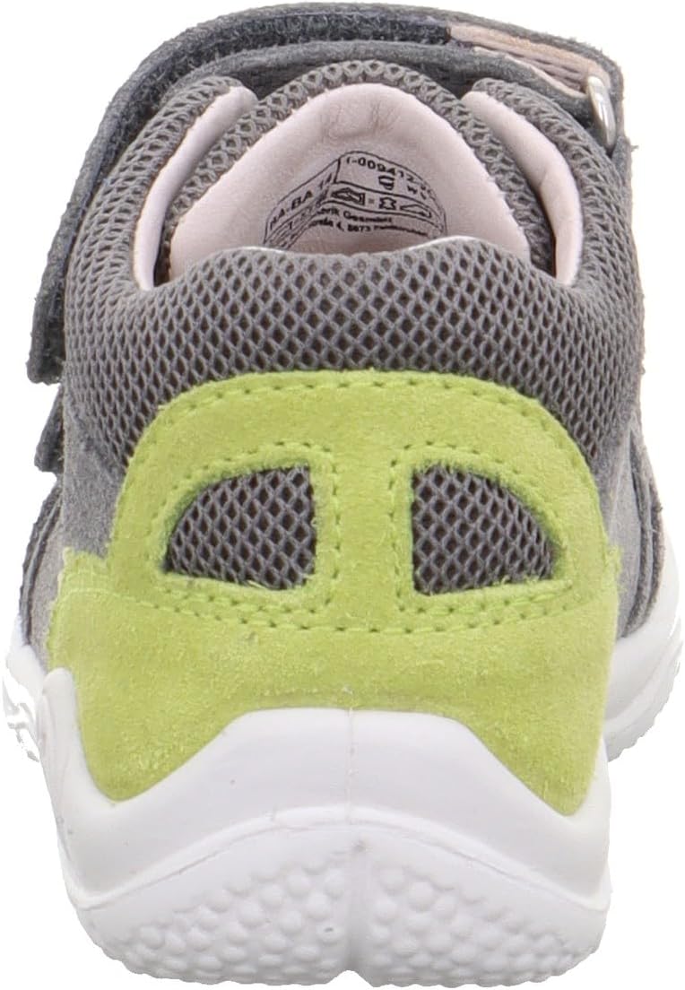 Superfit Baby Jungen UNIVERSE Lauflernschuh, GRAU/GRAU 2000 21 EU Weit Grau Grün 2500, 21 EU Weit Gr