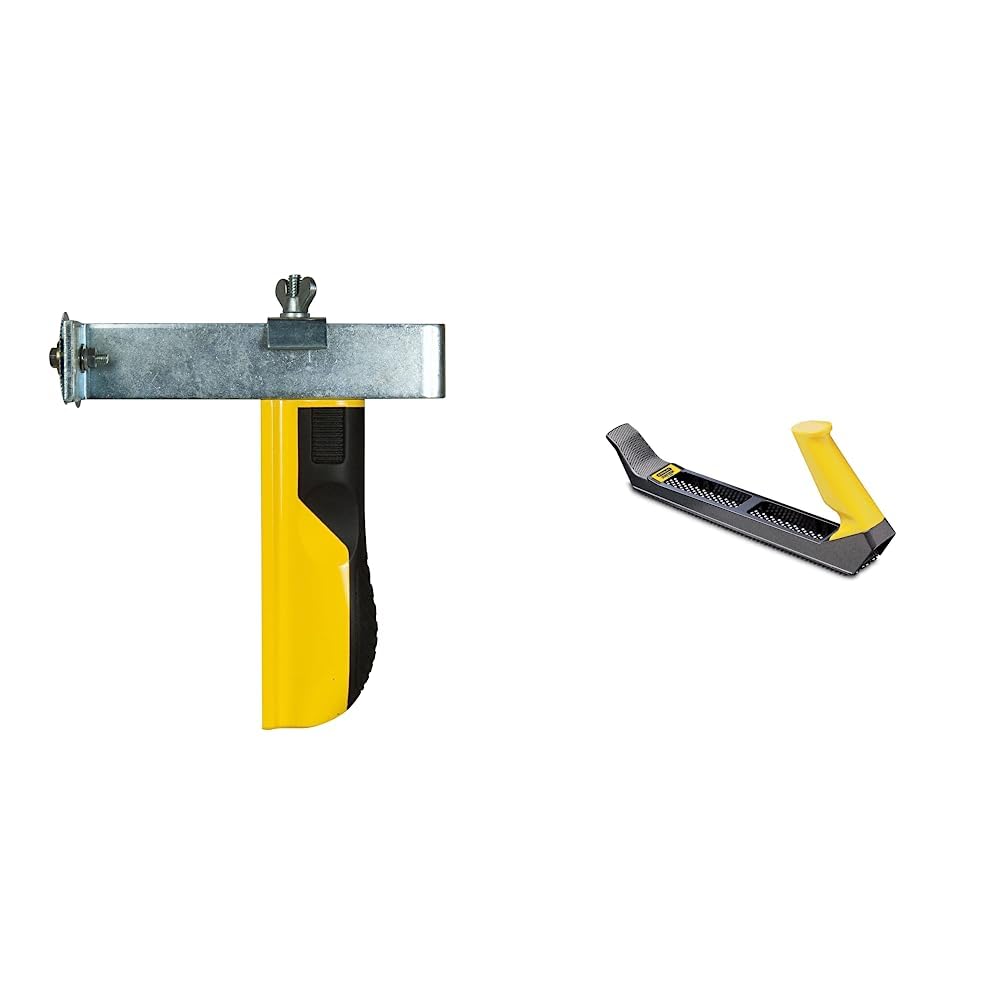 Stanley Streifenschneider STHT1-16069 & Surform Standardhobel 5-21-296, Silber Bundle mit Standardho